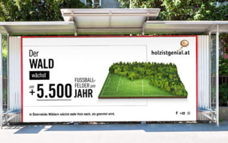 "Holz ist genial" proHolz Austria mit neuer Kampagne on air.