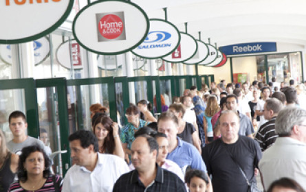Shopping-Center-Markt ist gesättigt