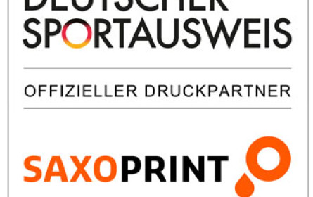 Saxoprint bleibt „Nationaler Förderer“ des organisierten Sports