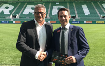 Saxoprint ist neuer Teampartner von SK Rapid