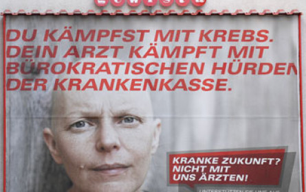 Sujet mit Krebskranker - auch WGKK fordert Kampagnenstopp