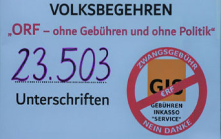 ORF-Volksbegehren vom Innenministerium abgewiesen