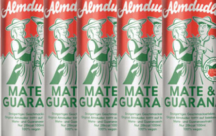 Almdudler Mate & Guarana 1 Million Mal verkauft