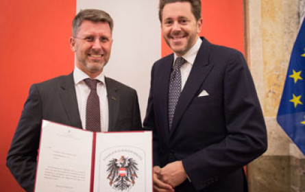 Österreichisches Staatswappen für Schlumberger