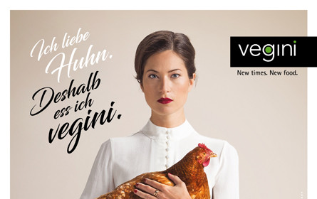 Ich liebe Huhn, deshalb ess ich vegini