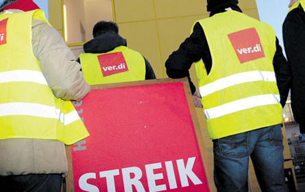 Verdi droht wieder mit Streik