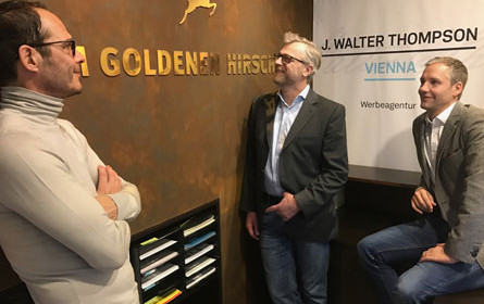 J. Walter Thompson Wien unter dem Dach von Zum goldenen Hirschen