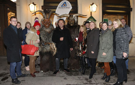 Krampusumtrunk der Melzer PR Group