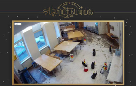 Für ein Weihnachtswunder: Lassen Sie es schneien! 