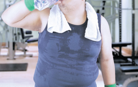 Shoppende Sportmuffel