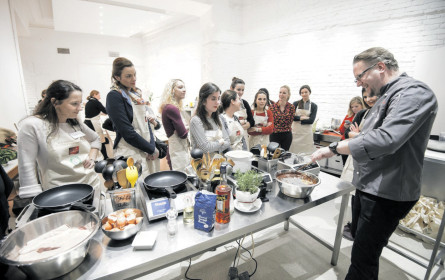 Suchards exklusiver Schokolade-Salon