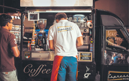 Jahresbeginn mit Kaffee und Charity