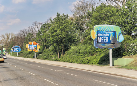 Mitten in der Stadt und im Meer ...