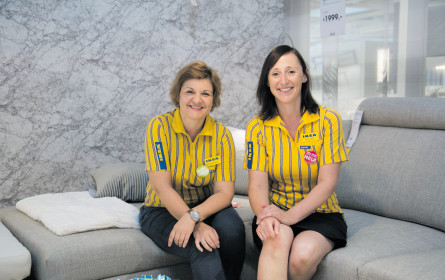 Ikeas Wohnstube glänzt in Haid