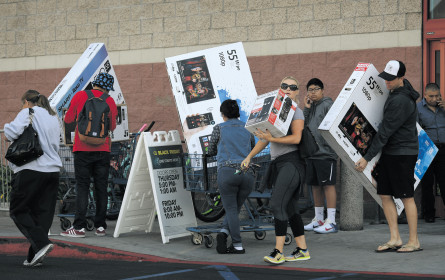 Black Friday: Es wird geprasst