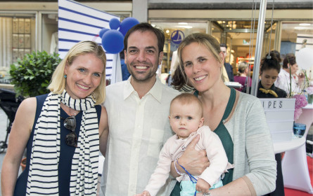 Eine modische Kinderparty