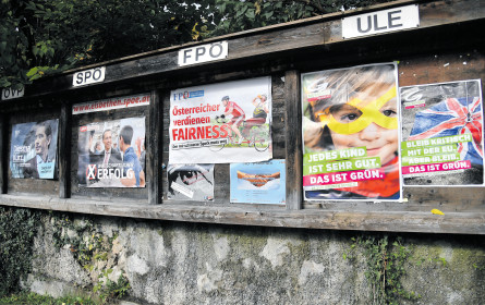 Wahlwerbung 2017: Ein Stronach fehlt