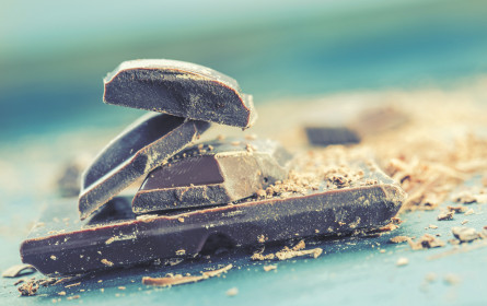 Schokolade steht für Glück und Wellness