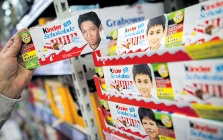 Kinder-Schokolade wird Eis