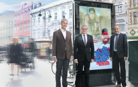 Gewista: Digitale City Lights in Linz