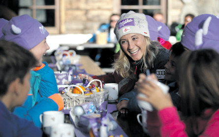 Milka sagt „Alle Jahre Lila”