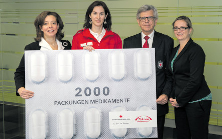 Takeda spendet Arzneimittel