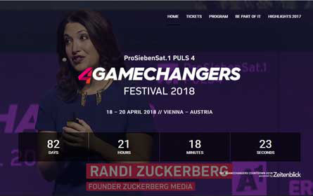Das 4Gamechangers Festival rückt näher