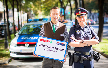 Spar startet Partnerschaft mit der Polizei