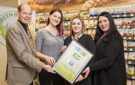 Green Brands-Zertifikat für dmBio