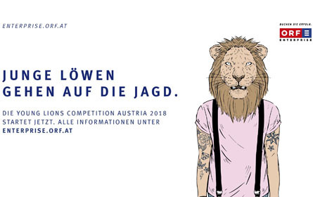 ORF-Enterprise beauftragt Partlhewson mit dem Lockruf nach Cannes