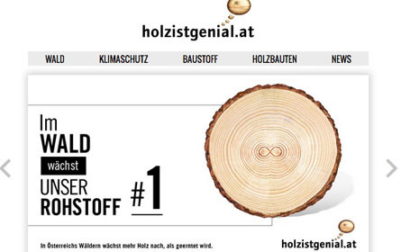 Cayenne mit Kampagne für proHolz