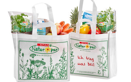 Testlauf für neue Spar-Plastiksackerl-Alternative