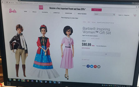 Wie Barbie den Weltfrauentag feiert