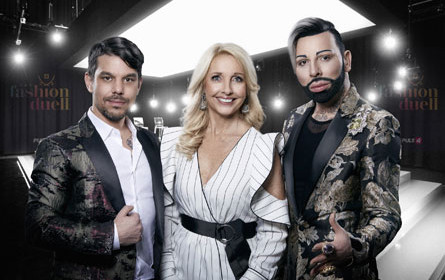Puls 4 startet Primetime-Show "pompöös": "Fashion Duell – Jetzt fliegen die Fetzen“