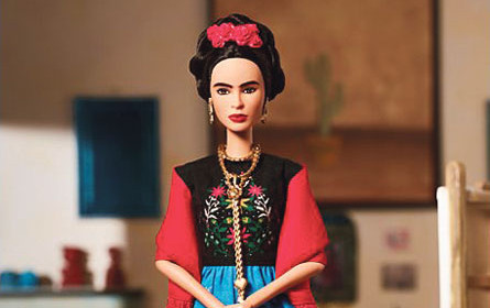 Frida Kahlo macht auf Barbie