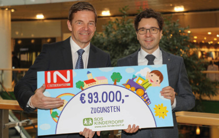 Interspar spendet 93.000 Euro an SOS-Kinderdorf