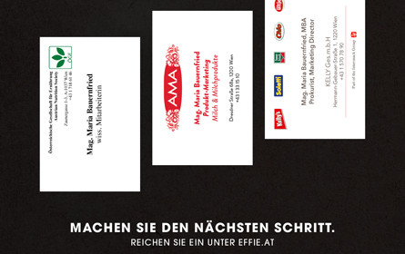 Effie mit drei neuen Kategorien