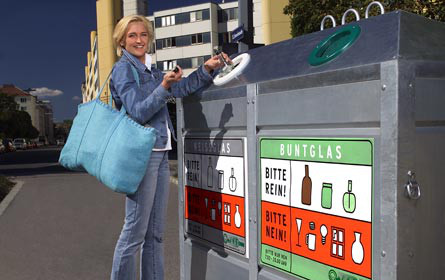 Rekordmengen bei der Altglassammlung