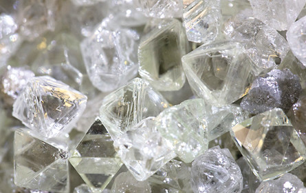 Diamantenmarkt ist unter Druck