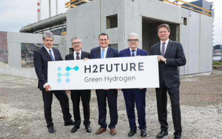 Baustart der weltweit größten Wasserstoffpilotanlage