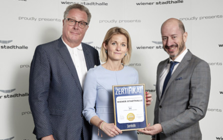 Superbrands-Award für die Wiener Stadthalle