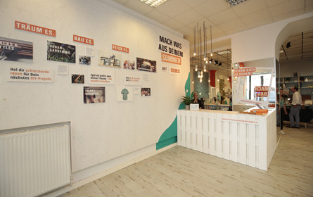 Baumarktkette Obi eröffnet Pop-Up-Kreativwerkstatt