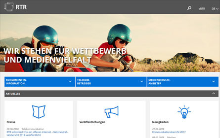 RTR für ein offenes Internet – Netzneutralitätsbericht 2018 veröffentlicht