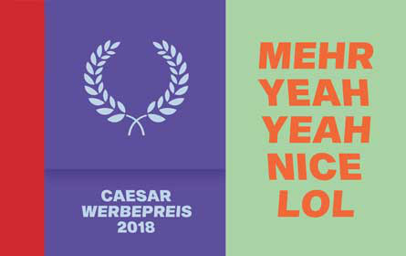 Werbepreis Caesar ruft zum Einreichen auf