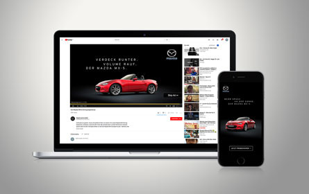 Neue Digital-Kampagne von Tunnel23 für Mazda