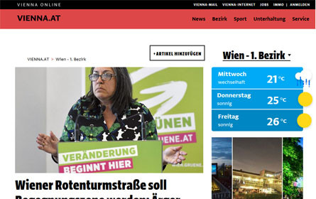 vienna.at bekommt ein Facelift und verbessert Usability