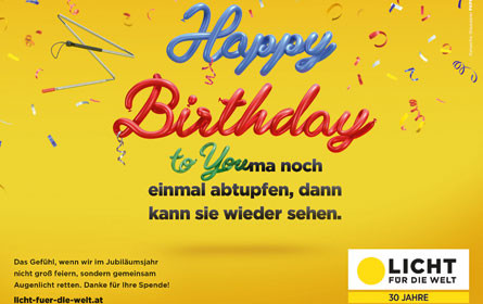 PKP BBDO mit neuer Kampagne für „Licht für die Welt“