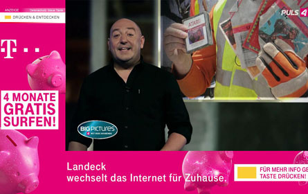 ProSiebenSat.1 Puls 4 mit dynamischer örtlicher Addressable-TV-Kampagne