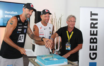 Geberit mit Hightech WC beim Vienna Major 2018