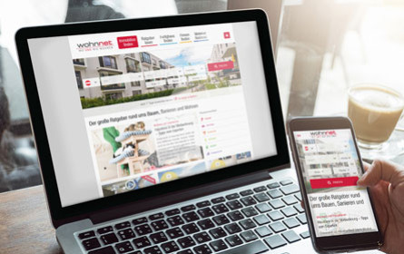 Wohnnet mit frischem Wind in den heißen Herbst